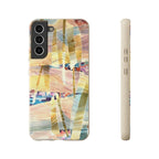 Biodegradable Phone Case with 'Loom Series' Abstract Original Artwork by Barbara Cleary