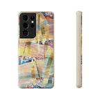 Biodegradable Phone Case with 'Loom Series' Abstract Original Artwork by Barbara Cleary