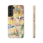 Biodegradable Phone Case with 'Loom Series' Abstract Original Artwork by Barbara Cleary