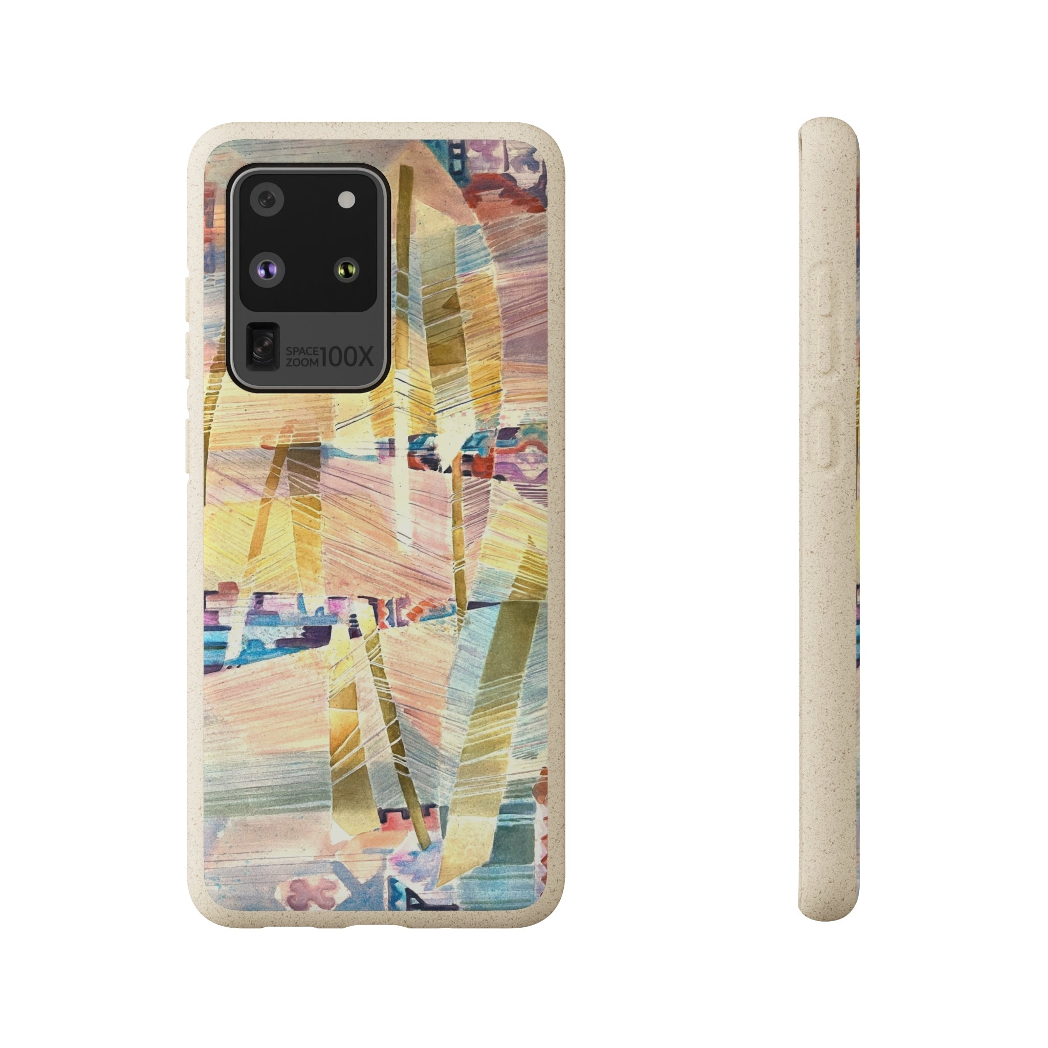 Biodegradable Phone Case with 'Loom Series' Abstract Original Artwork by Barbara Cleary