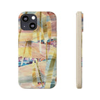 Biodegradable Phone Case with 'Loom Series' Abstract Original Artwork by Barbara Cleary