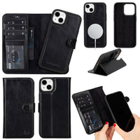 Casper Leather iPhone 14 Plus Wallet Case | MagSafe