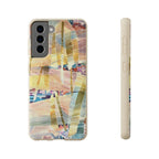 Biodegradable Phone Case with 'Loom Series' Abstract Original Artwork by Barbara Cleary