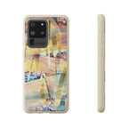 Biodegradable Phone Case with 'Loom Series' Abstract Original Artwork by Barbara Cleary