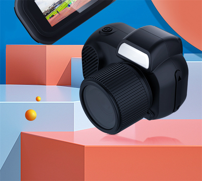 Compact 1080p HD Retro Mini Camera - Perfect Pocket-Sized Gift