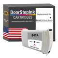 DoorStepInk Brand for HP 843A Black Remanufactured in the USA Ink Cartridge-C1Q57A-0
