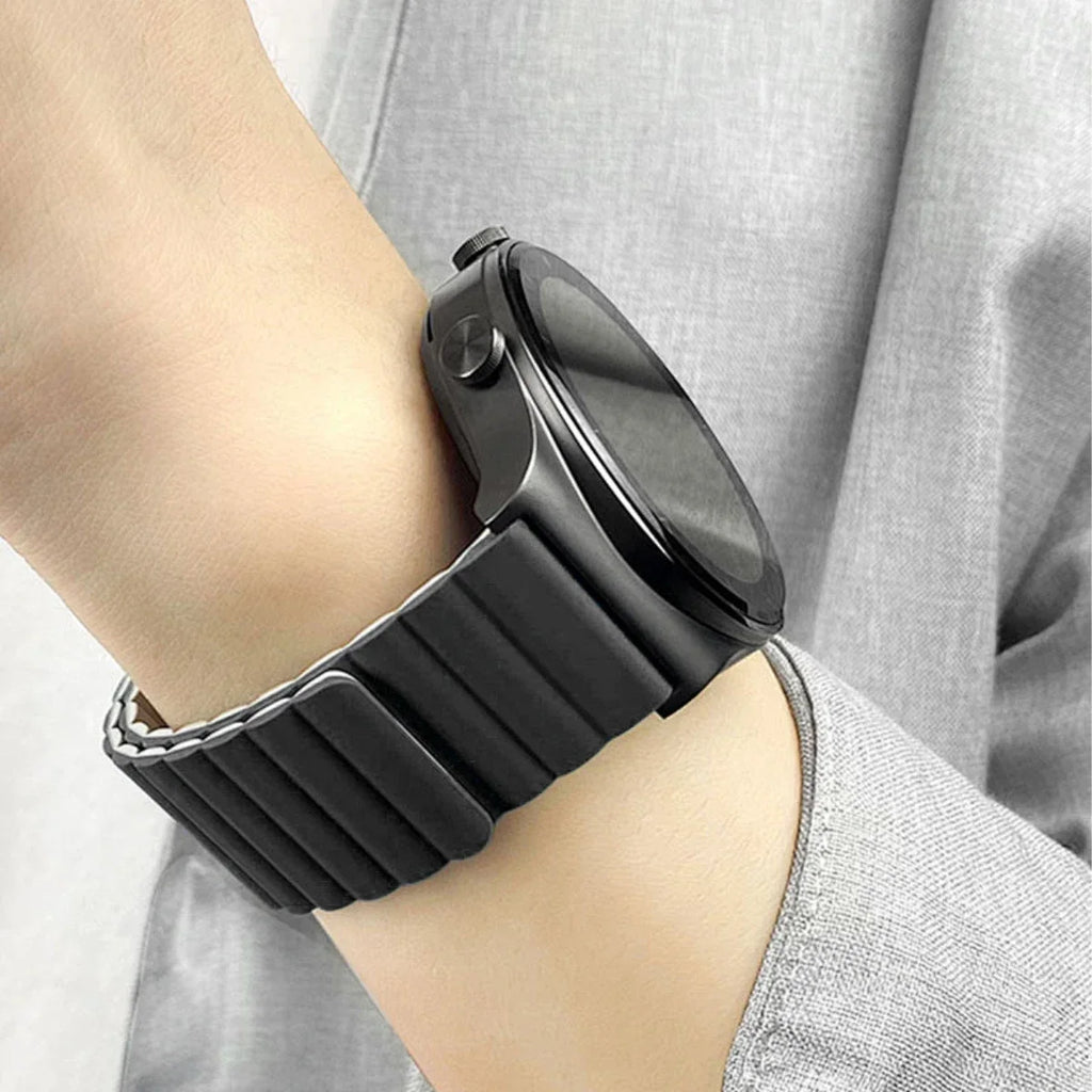 26/22mm Silicone Watch Band for Garmin Fenix 7 7X 6 6X Pro 5 5X Plus 3 HR Enduro Epix Gen 2 Smartwatch Magnetic Loop Wrist Strap