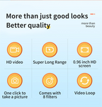 Compact 1080p HD Retro Mini Camera - Perfect Pocket-Sized Gift
