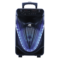 Naxa Portable 12 inch Bluetooth Party Speaker with Disco Light-0