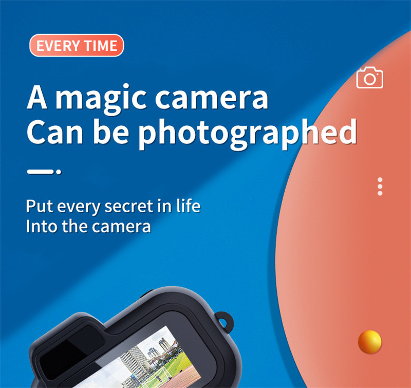 Compact 1080p HD Retro Mini Camera - Perfect Pocket-Sized Gift