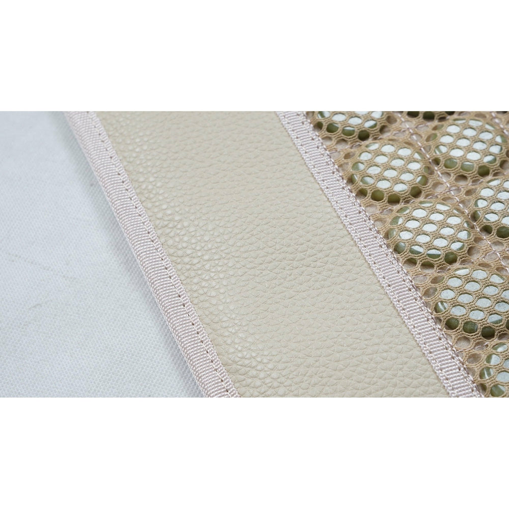 Jade Tourmaline Infrared Heat Mat (White)-3