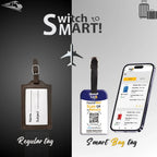 Smart Bag Security Tag -  New Zealand Flag [Pack 2]-1